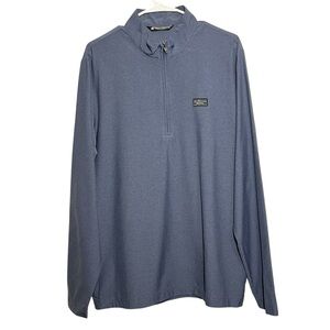 Travis Mathew Pullover Mens Size L 1/4 Zip Golf Athletic Lightweight Long Sleeve